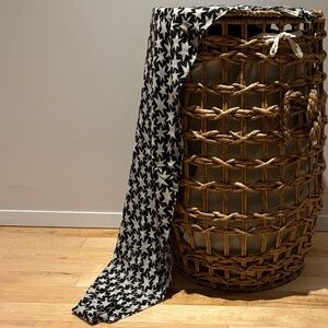 Authentic Saint Laurent Paris Star Print Scarf | Large 54” Collector Piece